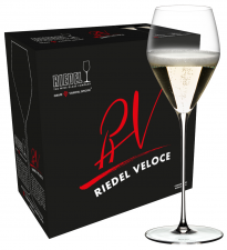 Riedel Veloce Champagne wijnglas (set van 2 voor € 59,00)